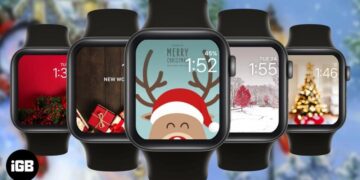 Christmas Apple Watch Face
